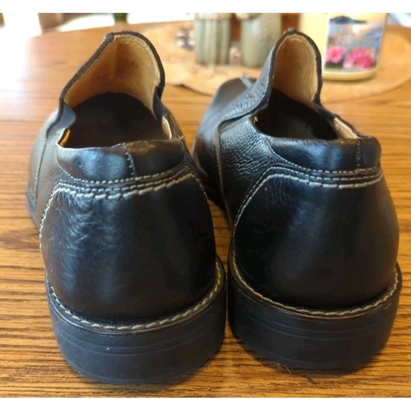 Sandro Moscoloni Loafers Leather Slip-on‎ Mens 11D Comfort Square Toe Black main image 7
